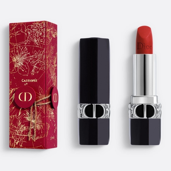 Dior Other - Dior rouge lipstick matte 999 with case lunar new year limited edition